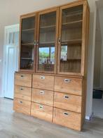 Kast, Huis en Inrichting, Kasten | Buffetkasten, Ophalen, Gebruikt, 200 cm of meer, Glas