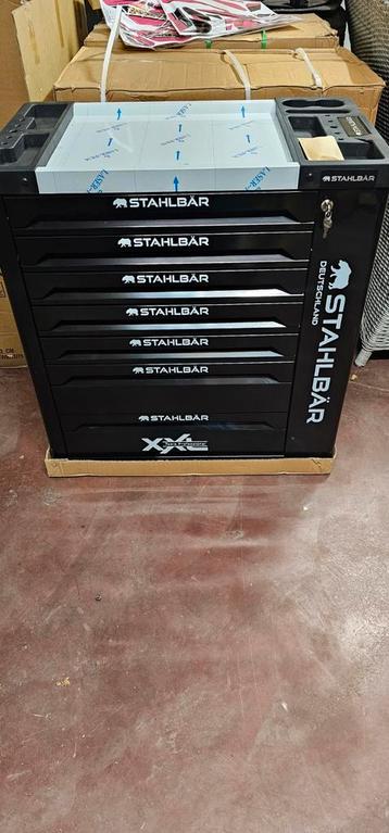 Gereedschapswagen Stahlbar nieuw in doos 7 lades vol! beschikbaar voor biedingen