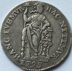 Bataafse Republiek Holland schaarse zilveren gulden 1795, 1 gulden, Vóór koninkrijk, Zilver, Ophalen of Verzenden