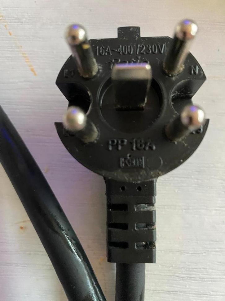 Perilex Snoer 1,45m - Krachtstroom, Doe-het-zelf en Verbouw, Elektra en Kabels, Gebruikt, Kabel of Snoer, Ophalen of Verzenden