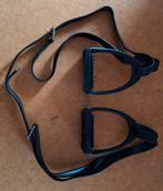 Compositi Stijgbeugels Zwart. Met riempjes. Kind., Ophalen of Verzenden, Gebruikt, Dressuur