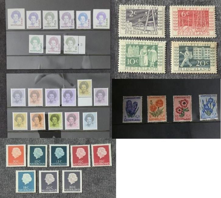 diverse postzegels nederland, Postzegels en Munten, Postzegels | Nederland, Postfris, Na 1940, Verzenden