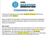 Startbewijs Eindhoven Marathon (hele marathon), Eén persoon
