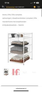 Elfa mandenframe met draadmanden, Huis en Inrichting, Ophalen of Verzenden, Zo goed als nieuw, 25 tot 50 cm, Minder dan 100 cm