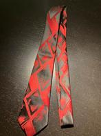 Z.g.a.n/mooie zwart-rood stropdas/Emilio blokken, Kleding | Heren, Stropdassen, Zwart, Emilio, Ophalen of Verzenden, Zo goed als nieuw