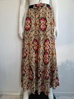 Summum maxi strokenrok. Maat 36, Roze/beige., Kleding | Dames, Rokken, Summum, Overige kleuren, Nijmegen, Verhip-vintage.nl