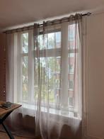 4x Jysk Gordijnen Warm Grijs 140x300 incl. 2 roedes, Ophalen, 100 tot 150 cm, 200 cm of meer, Zo goed als nieuw