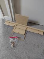 Blank houten wandplank, Ophalen of Verzenden, Gebruikt