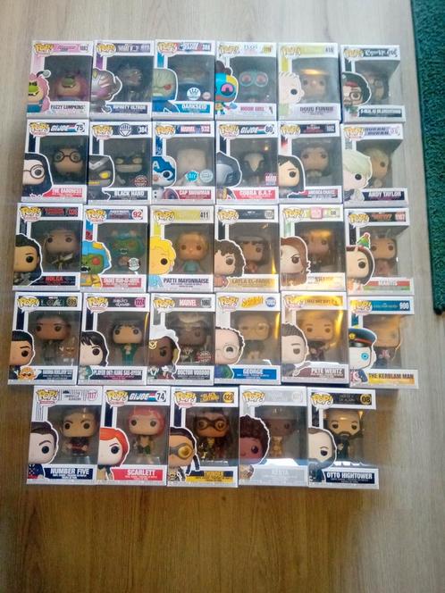 Te koop. Funko poppen. 29 stuks. Losse verkoop ook mogelijk, Verzamelen, Poppetjes en Figuurtjes, Nieuw, Ophalen of Verzenden