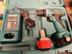 Makita 6261D met lader en accu's  in koffer, Doe-het-zelf en Verbouw, Ophalen of Verzenden, Gebruikt, Boor- en Schroefmachine
