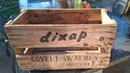 Houten krat dixap limonade   Covelt Swalmen Limburg, Verzamelen, Ophalen of Verzenden, Gebruikt