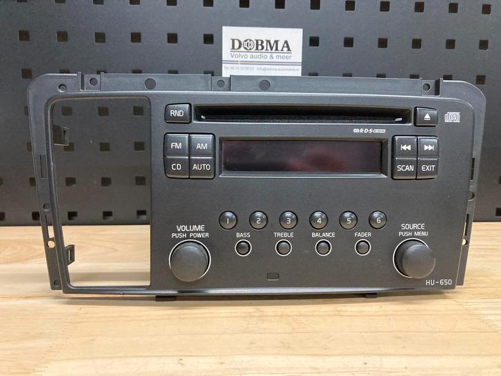 Volvo HU650 radio gebruikt, Auto diversen, Autoradio's, Gebruikt, Ophalen of Verzenden
