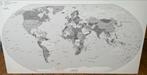 Wereldkaart op Canvas, Ophalen