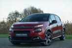 Citroen C3 1.2 PureTech S&S Shine AUT | Rouge Rubi/Noir onyx, Auto's, Stof, Gebruikt, 1199 cc, LED verlichting
