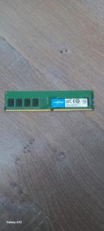 Ddr4 Crucial 2400 mhz 4 gb, Computers en Software, RAM geheugen, Desktop, Gebruikt, Ophalen of Verzenden, DDR4