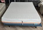 Auping Elektrisch Bed 140x200cm met M-Line Matras, Eenpersoons, ., Wit, Dekbedovertrek