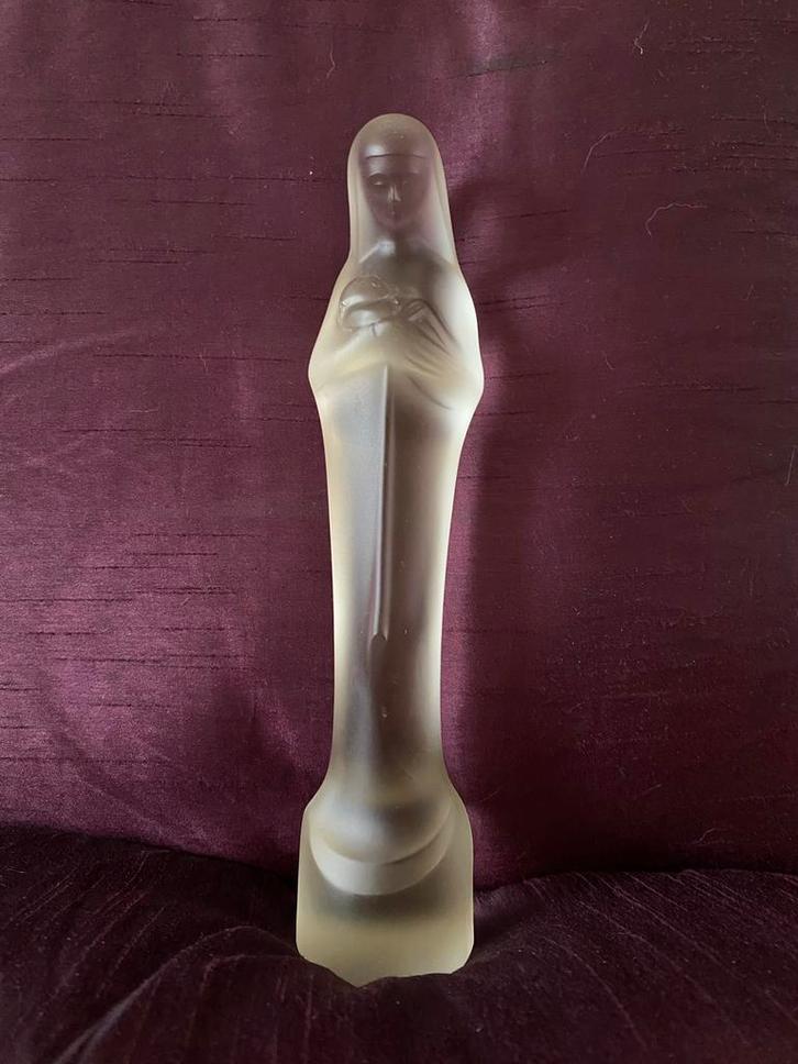 Steph Uiterwaal Madonna Leerdam jaren 30, Antiek en Kunst, Antiek | Glas en Kristal, Ophalen