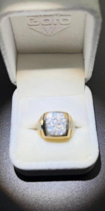 Rolex ring 18k 750 goud 0,5ct VS1 briljantjes diamanten kt beschikbaar voor biedingen