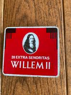 Vintage Sigarenblikjes - Willem II, Ritmeester, La Paz, Ophalen of Verzenden, Gebruikt, Overige, Overige merken