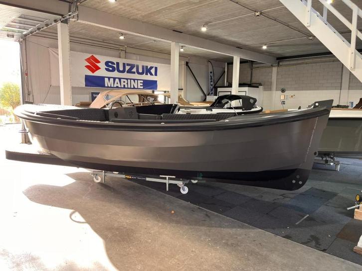 Steelfish 670 robuuste aluminium sloep, Watersport en Boten, Sloepen, Nieuw, 50 tot 70 pk, 6 meter of meer, Buitenboordmotor, Benzine