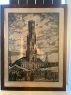 Zeer grote ets andre vlaanderen, Ophalen of Verzenden