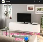 IKEA BESTÅ NIEUW - Wit - 180 x 38 x 20 cm tv meubel, Huis en Inrichting, Kasten | Overige, Ophalen, Nieuw