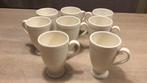 10 mokken op voet Wedgwood Windsor.Kerst. Chocolademelk enz, Huis en Inrichting, Ophalen of Verzenden, Zo goed als nieuw, Wedgwood