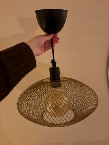 Moderne Hanglamp - Gouden Draadkooi Design beschikbaar voor biedingen