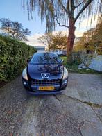 Peugeot 3008 1.6 VTI 2010 Zwart, Auto's, Voorwielaandrijving, 1374 kg, Stof, 74 €/maand