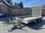 Hulco Terrax-2 300x150 machinetransporter aanhanger 3000KG, Auto diversen, Aanhangers en Bagagewagens, Gebruikt