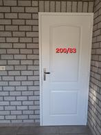Mdf deur, Doe-het-zelf en Verbouw, Deuren en Horren, Ophalen of Verzenden, Gebruikt, Binnendeur, 200 tot 215 cm
