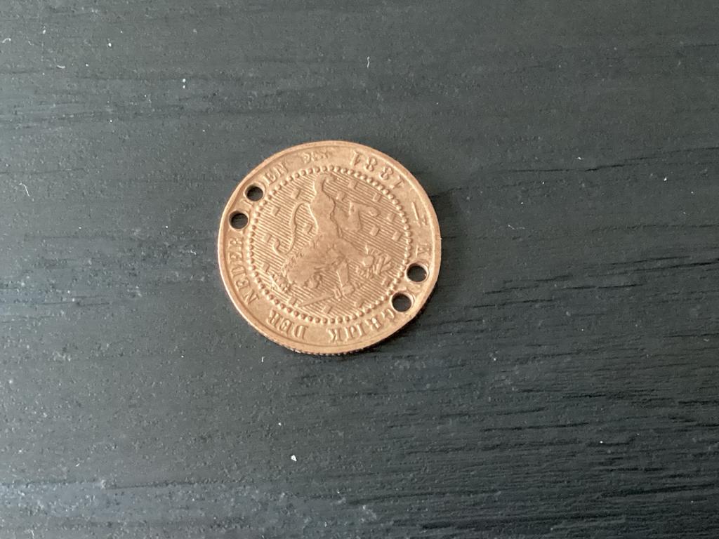 1 Cent 1881 - Koninkrijk der Nederlanden, Postzegels en Munten, Munten | Nederland, Losse munt, 1 cent, Koning Willem III, Ophalen of Verzenden