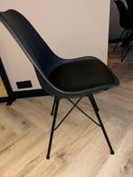 2 Eetkamerstoelen zwart KLARUP JYSK, Huis en Inrichting, Stoelen, Ophalen, Twee, Zwart, Zo goed als nieuw