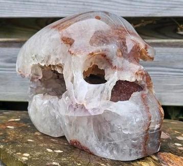 Zeer grote agaat geodeschedel van 7 kg beschikbaar voor biedingen