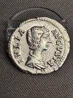 Zilveren Denarius van Julia Domna, Ophalen of Verzenden, Losse munt, Zilver
