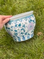 Chinese bloempot, Tuin en Terras, Rond, Binnen, Ophalen of Verzenden, Zo goed als nieuw
