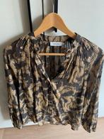 Knit-ted blouse goud/grijs - Maat S, Kleding | Dames, Ophalen of Verzenden, Zo goed als nieuw, Maat 36 (S), Grijs