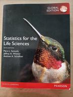 Statistics for the life sciences, Boeken, Ophalen of Verzenden, Zo goed als nieuw