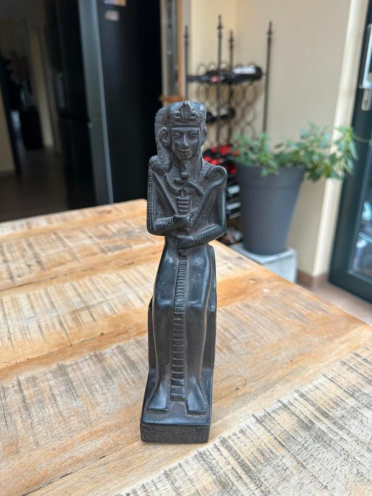 Khonsu Egyptisch Beeld, Antiek en Kunst, Kunst | Beelden en Houtsnijwerken, Ophalen of Verzenden