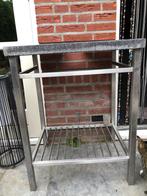 RVS onderstel voor waskom, Ophalen, Gebruikt, 50 tot 100 cm, Minder dan 100 cm