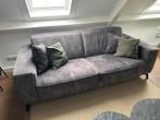 Loungebank 2,5 zits antraciet, Ophalen, Zo goed als nieuw
