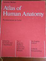 Sobotta anatomie atlas Volume 1, 2, 3, Boeken, WO, Sobotta, Becher, Beta, Ophalen