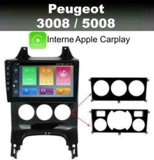 Peugeot 3008 2009-2016 radio navigatie android 10 wifi dab+, Auto diversen, Autoradio's, Nieuw, Ophalen of Verzenden