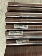 Deco Folie Hout Mahonie - 13 Rollen, Huis en Inrichting, Stoffering | Behang, Ophalen, Minder dan 10 m², Bruin