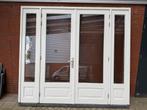 Openslaande deuren met kozijn (factuur is mogelijk), Ophalen, 120 cm of meer, 215 cm of meer, Glas