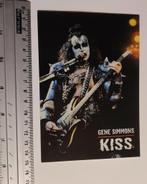 Kiss ansichtkaart Gene Simmons, Ophalen of Verzenden, Zo goed als nieuw, Foto of Kaart