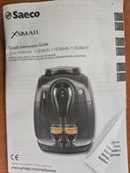 Saeco Xsmall HD8645 Koffieautomaat - Onderhoud Nodig, Witgoed en Apparatuur, Koffiezetapparaten, Ophalen of Verzenden