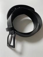 zwart leren riem lengte 100 cm, 95 tot 105 cm, Zwart, Ophalen of Verzenden, Zo goed als nieuw