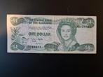 Bahamas 1 dollar 1974 Zfr biljet., Postzegels en Munten, Bankbiljetten | Amerika, Ophalen of Verzenden