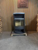 25232 Speksteenkachel 7kw, Huis en Inrichting, Kachels, Ophalen, Gebruikt, Houtkachel, Vrijstaand